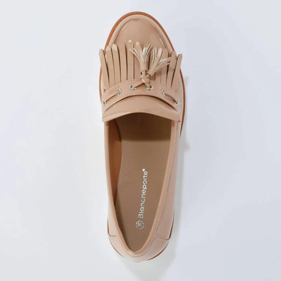 Mocassins à pompons