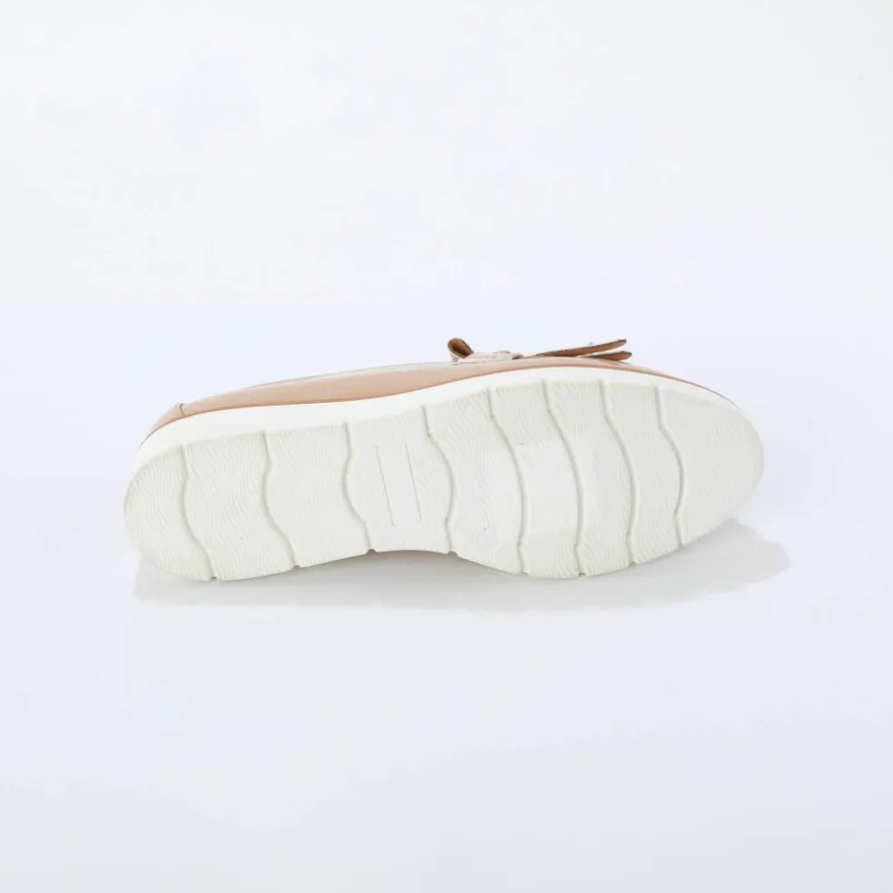 Mocassins à pompons