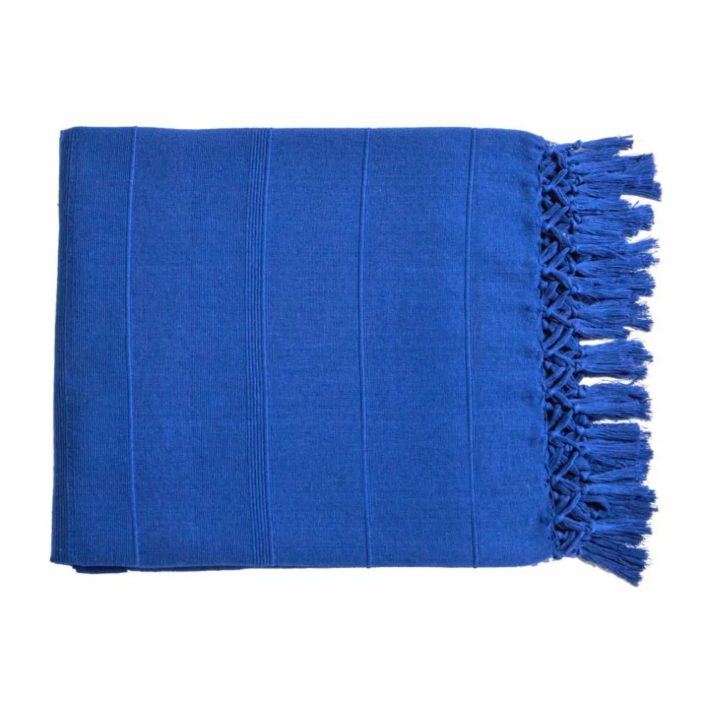 Nappe coton tissage artisanal
