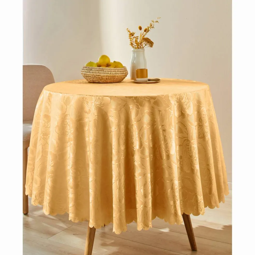 Nappe jacquard damassé