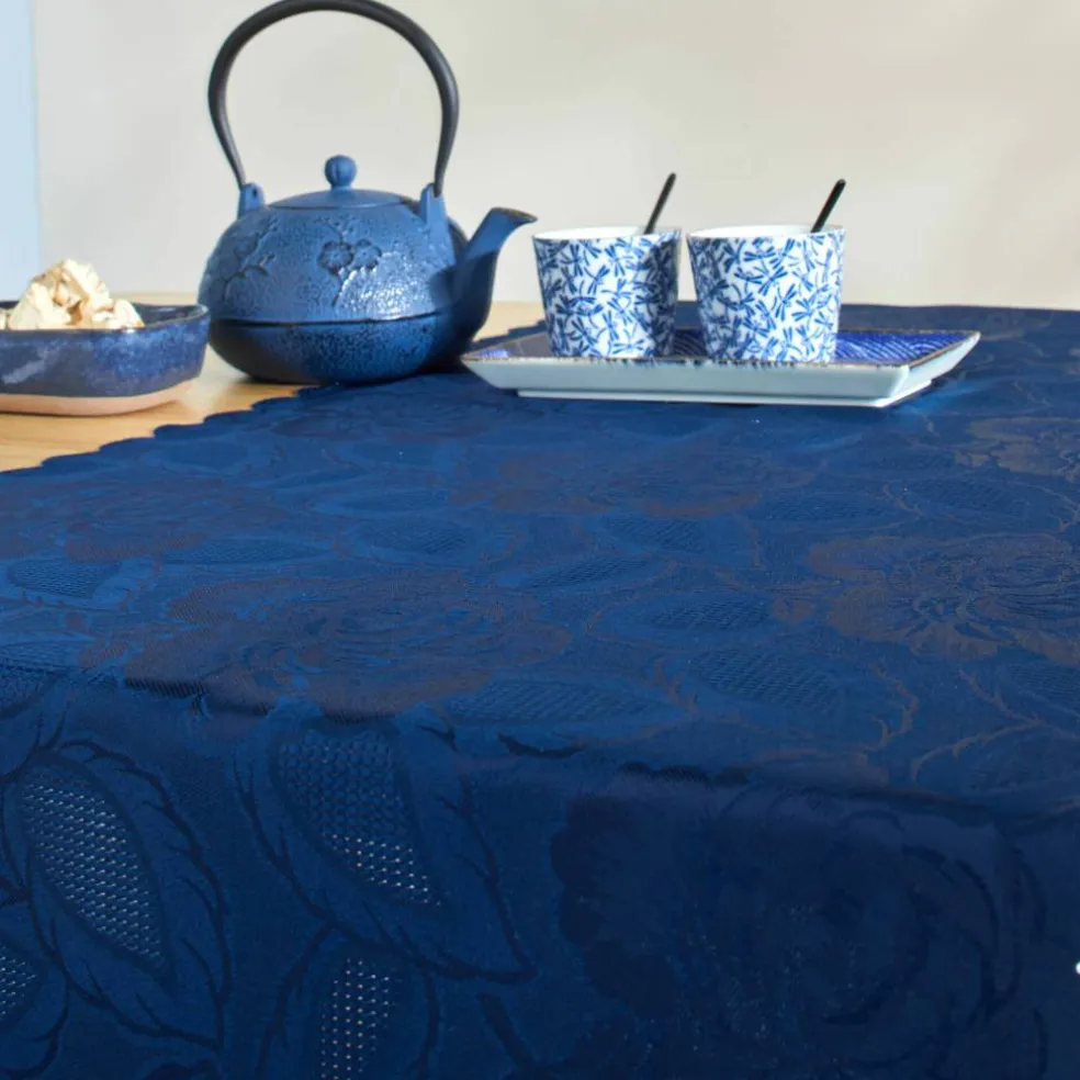 Nappe jacquard damassé