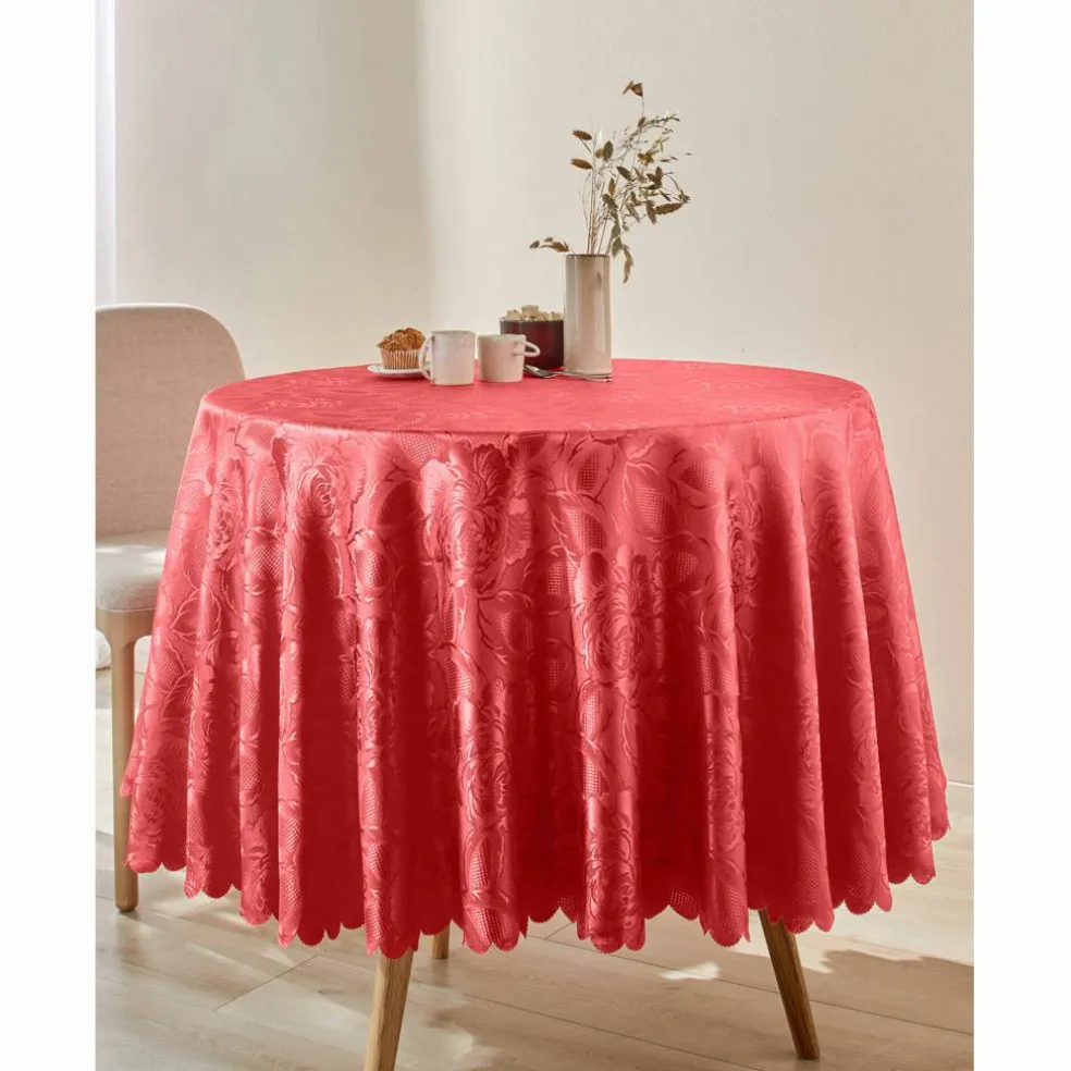 Nappe jacquard damassé