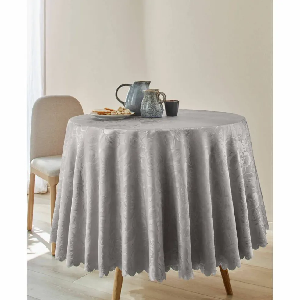 Nappe jacquard damassé