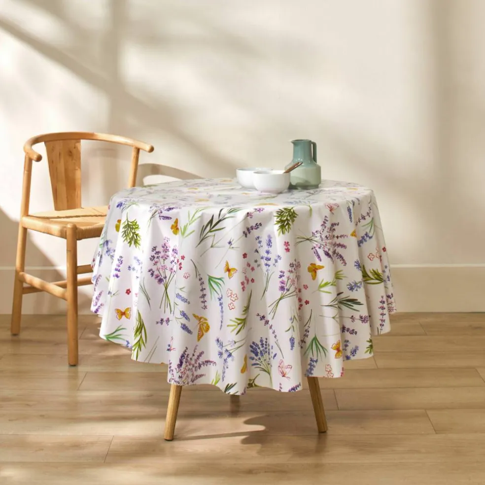 Nappe toile cirée imprimé bucolique