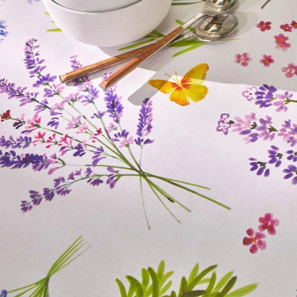 Nappe toile cirée imprimé bucolique