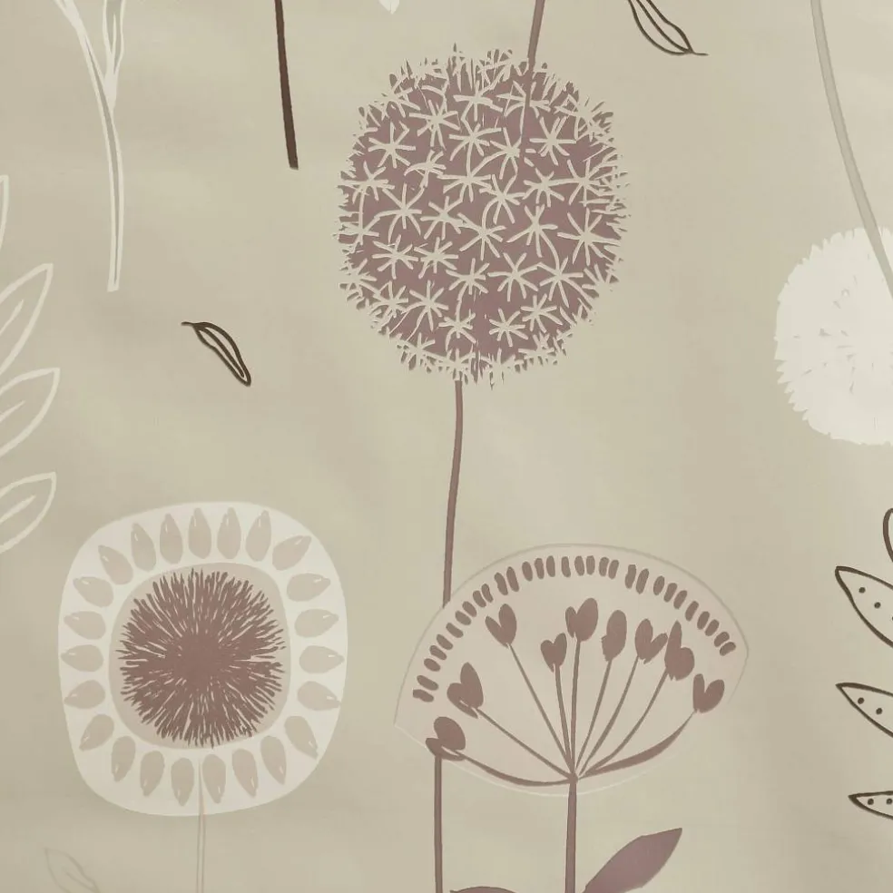 Nappe toile cirée imprimé pissenlits