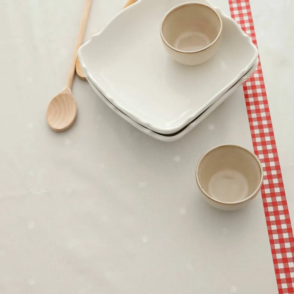 Nappe toile cirée motif poules