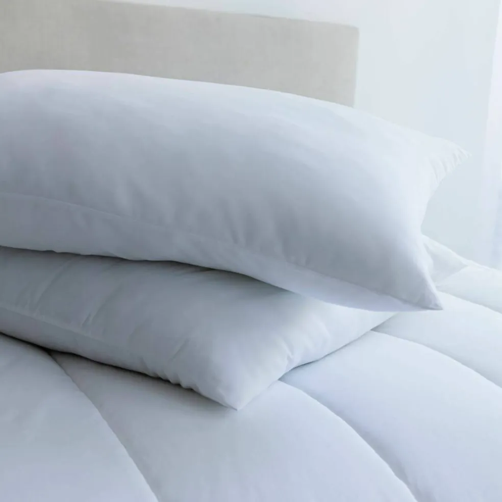 Oreiller microfibre, confort médium