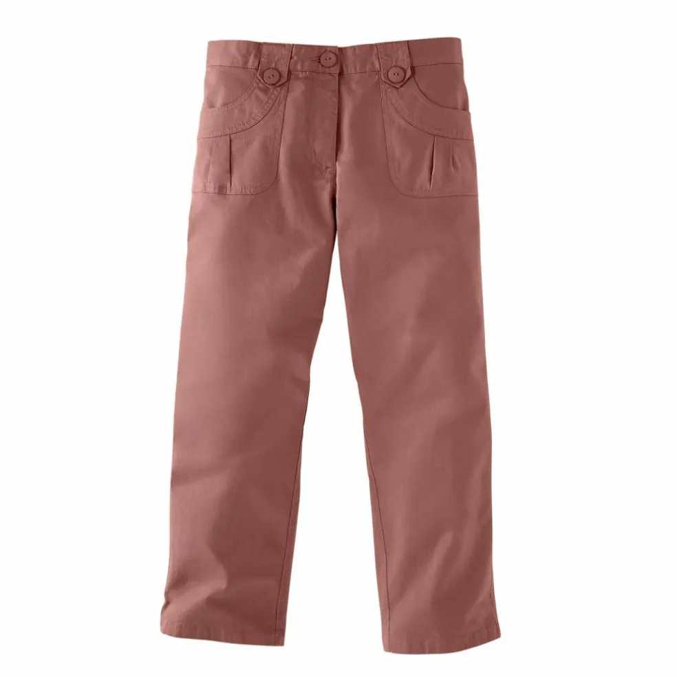 Pantacourt droit stretch