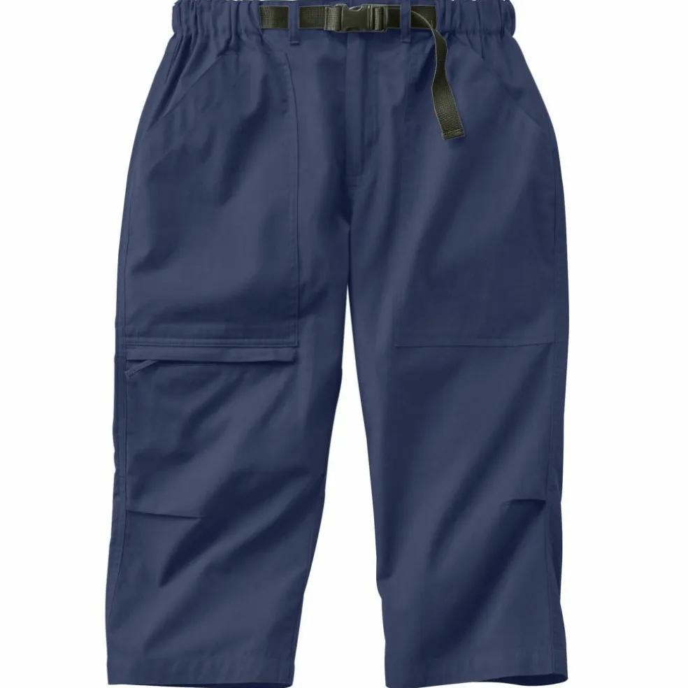 Pantacourt 3/4 élastiqué + ceinture assortie