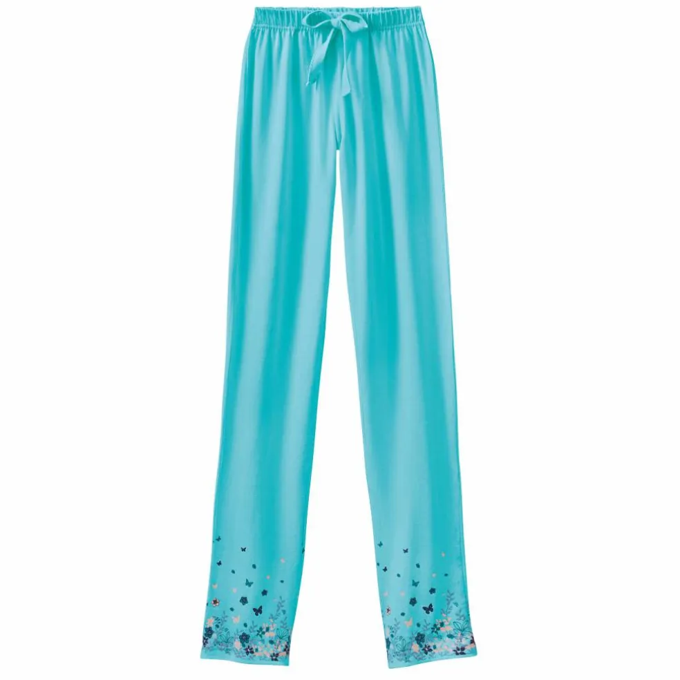 Pantalon base imprimée bucolique - coton jersey