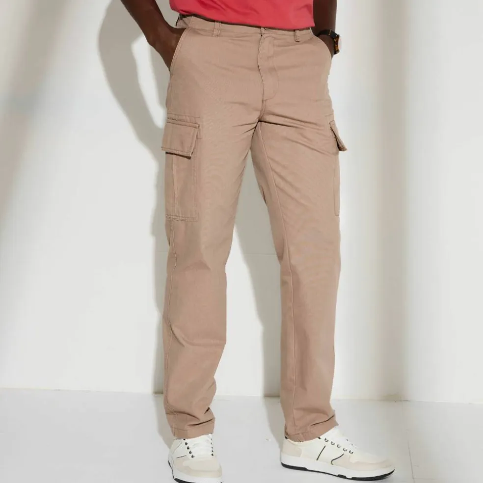 Pantalon battle en toile coton