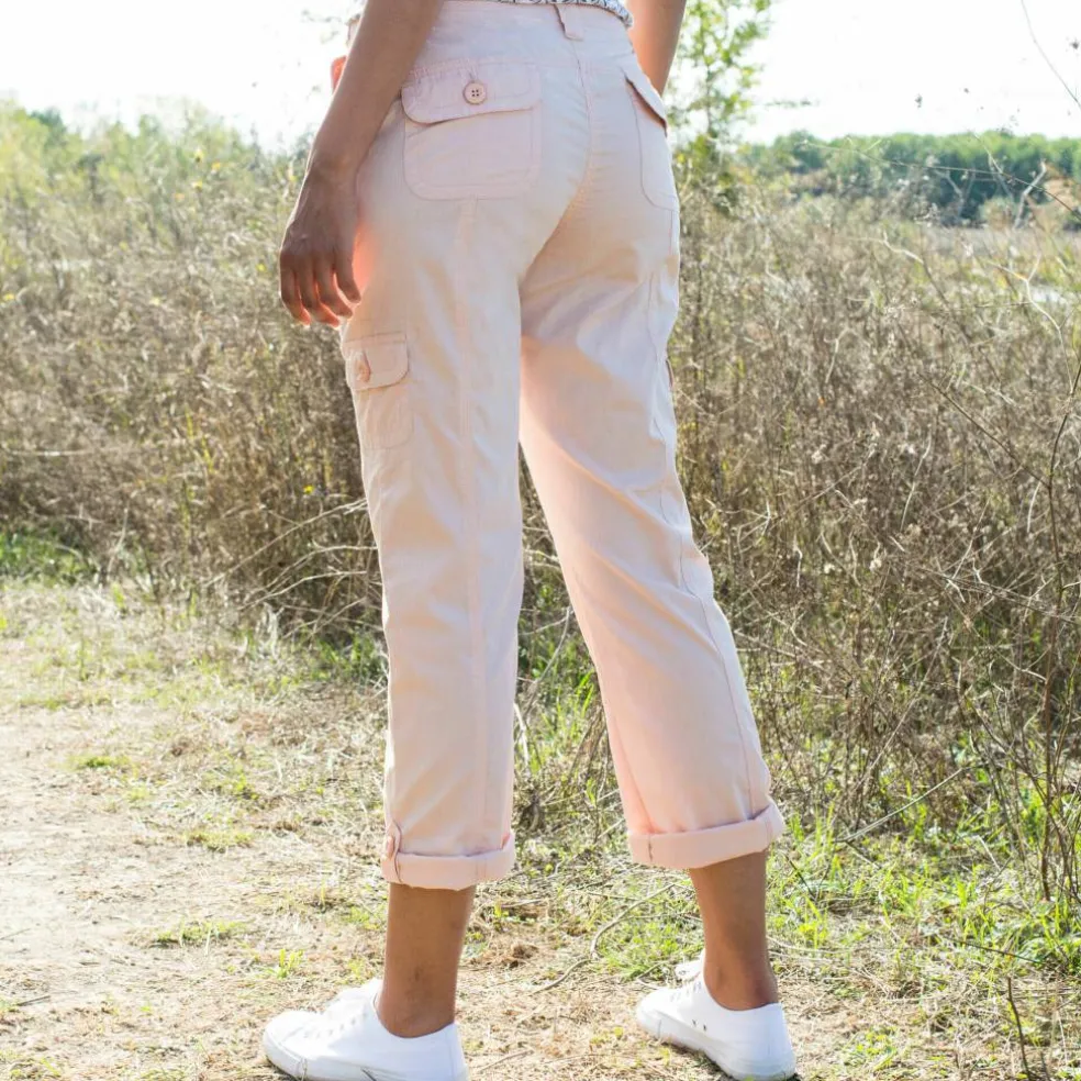 Pantalon battle retroussable