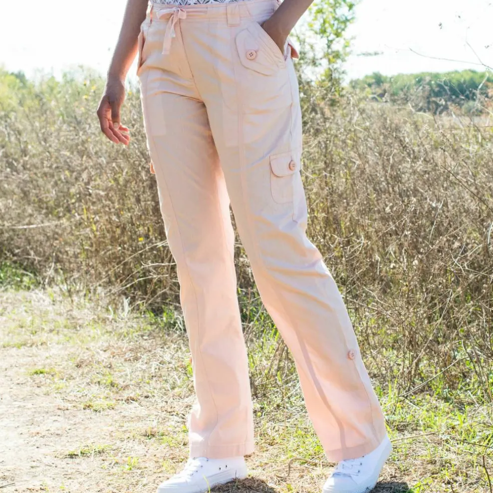 Pantalon battle retroussable