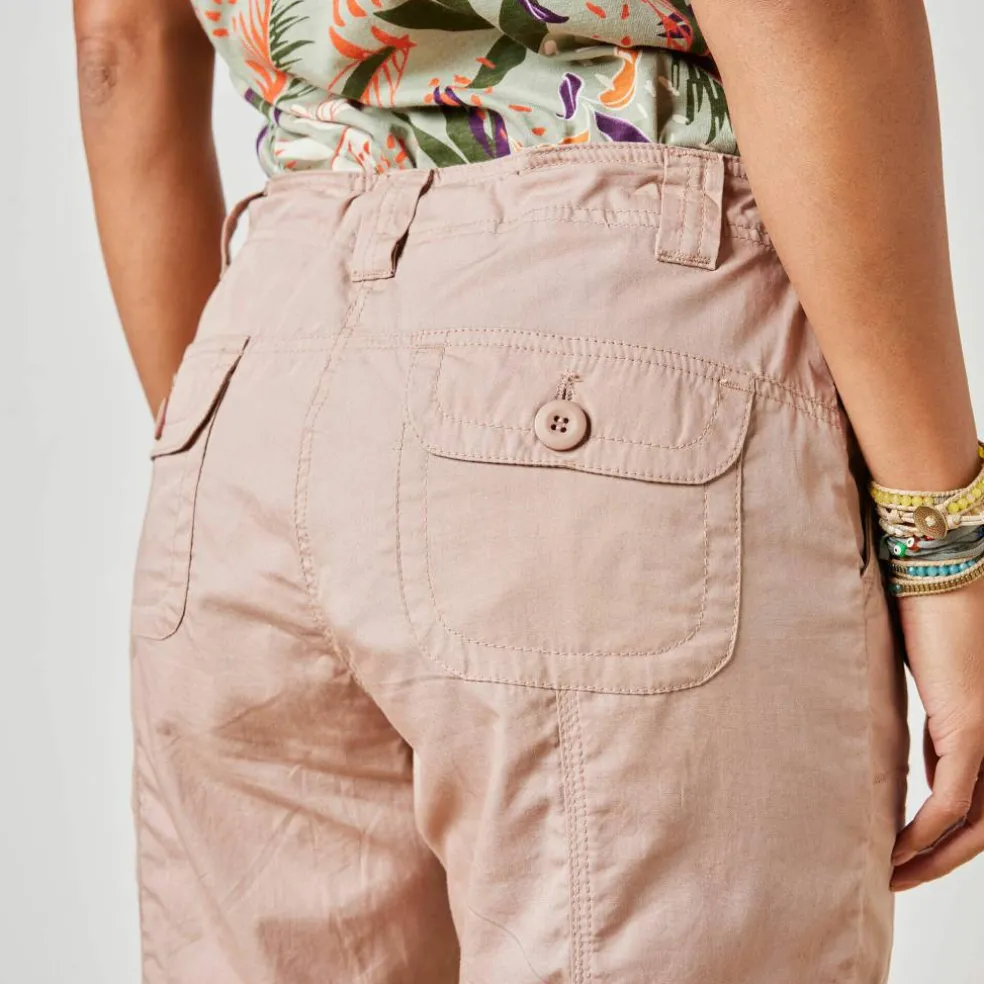 Pantalon battle retroussable