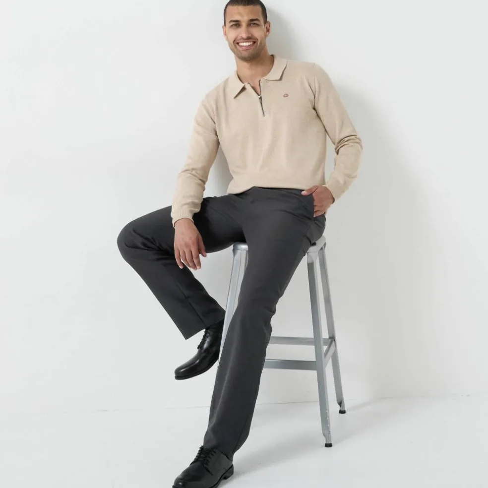 Pantalon ceinture ajustable invisible - polyester