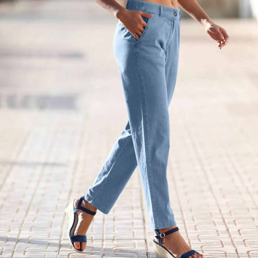 Pantalon chino, jean léger