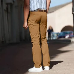 Pantalon chino toile sergé