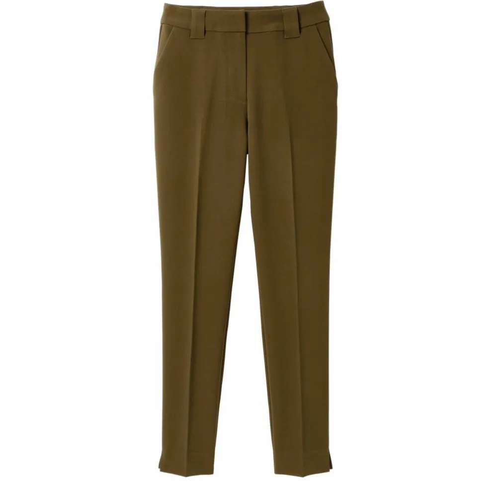 Pantalon cigarette, fluide