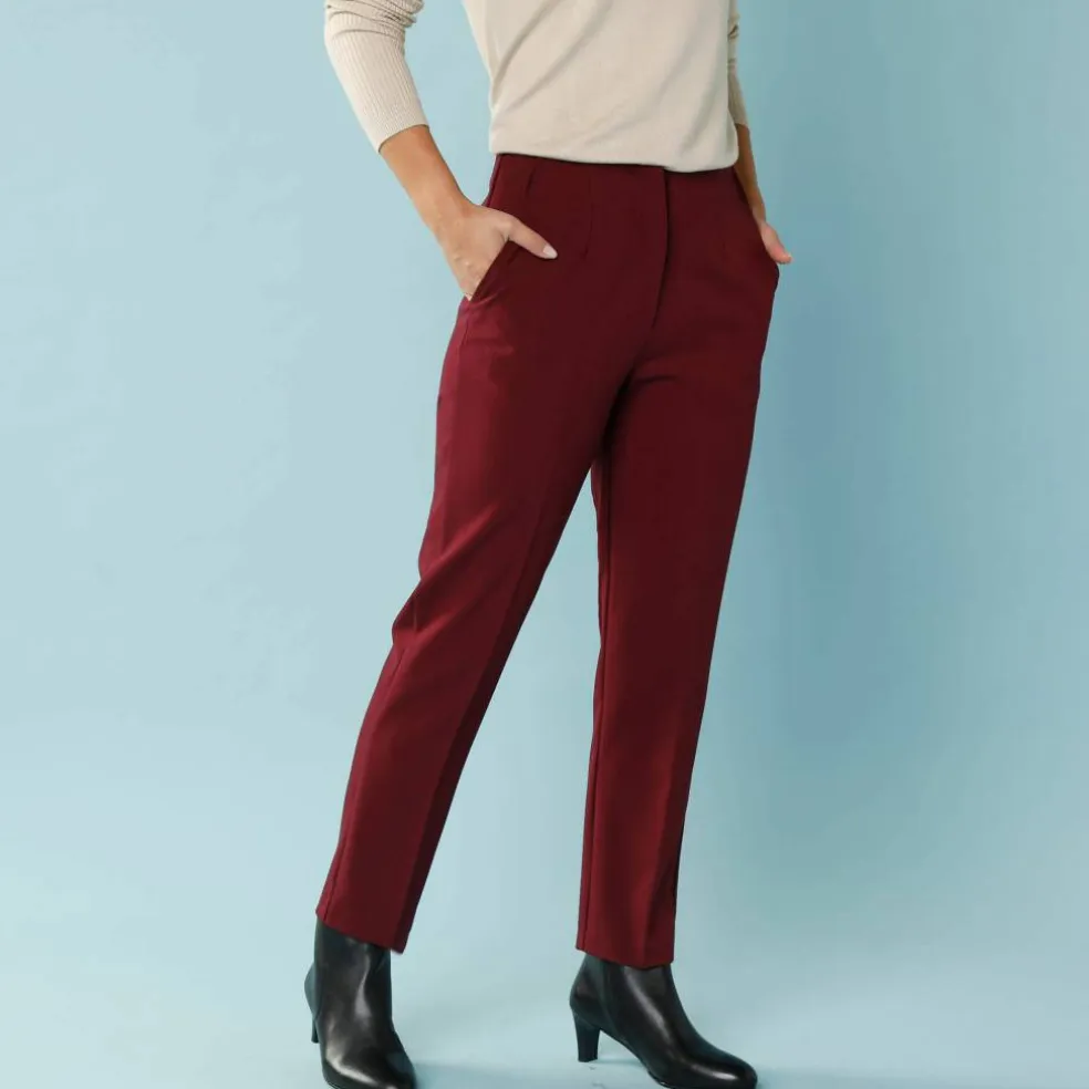 Pantalon cigarette uni, Spécial Petites