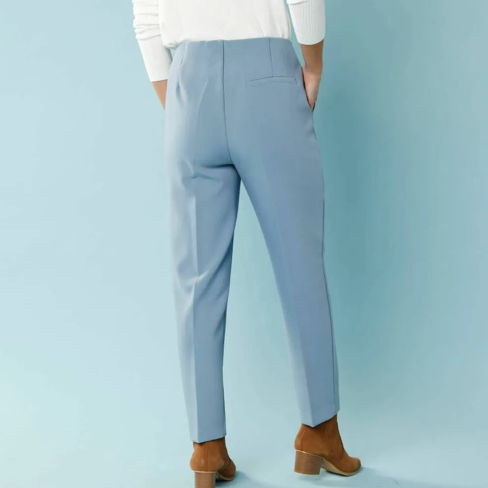 Pantalon cigarette uni, Spécial Petites