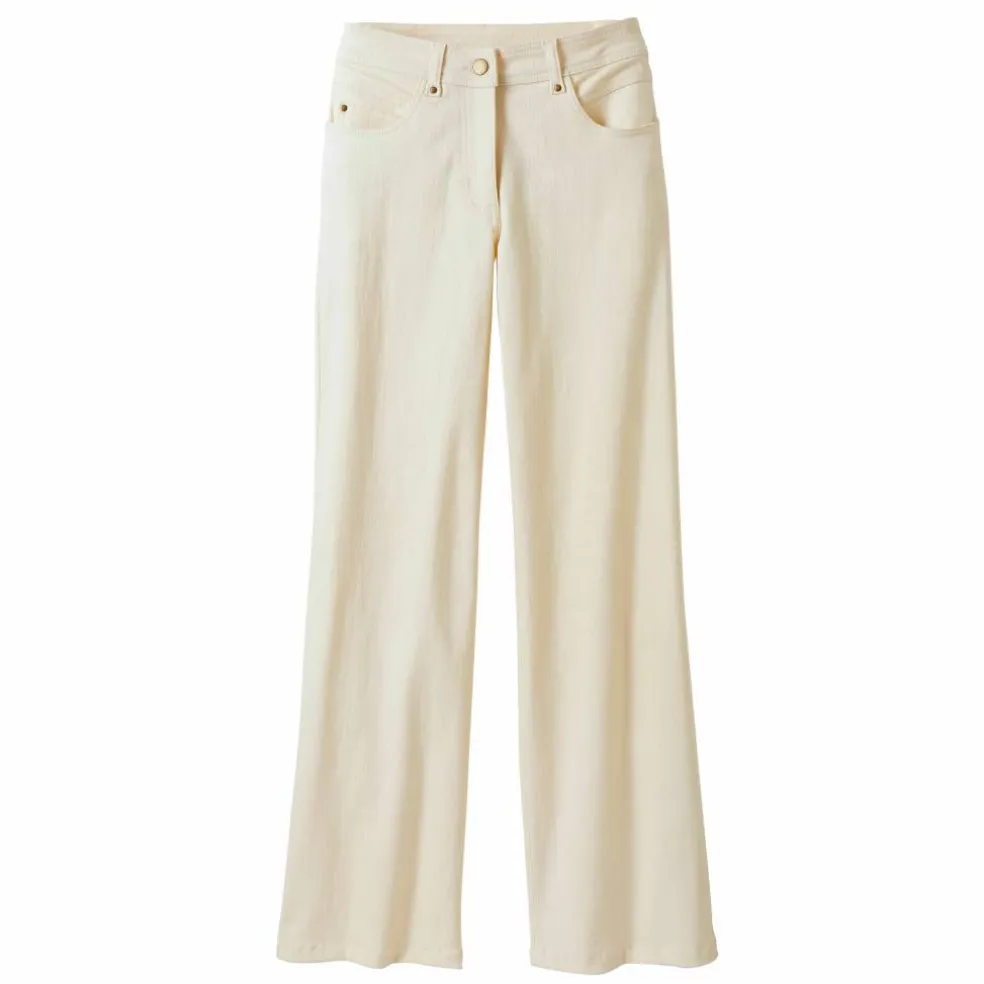 Pantalon couleur coupe large 5 poches