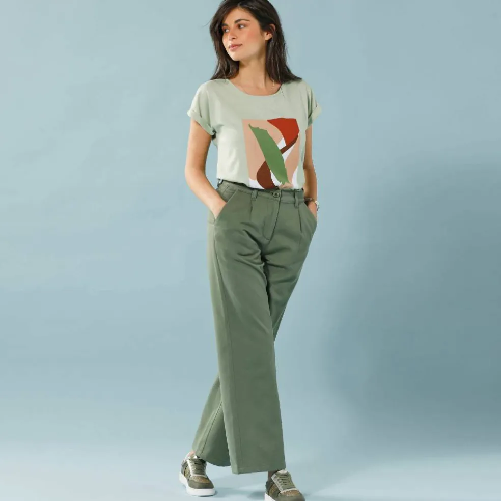Pantalon coupe large, Spécial Petites