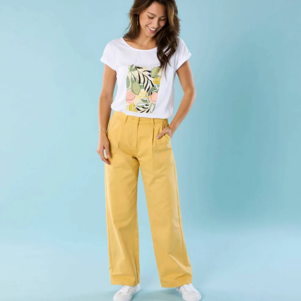 Pantalon coupe large, Spécial Petites