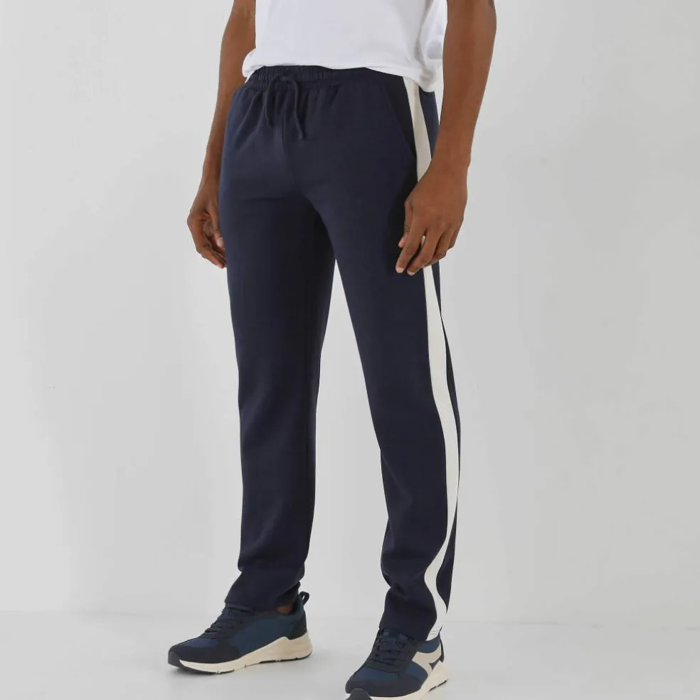 Pantalon de jogging bande côtés