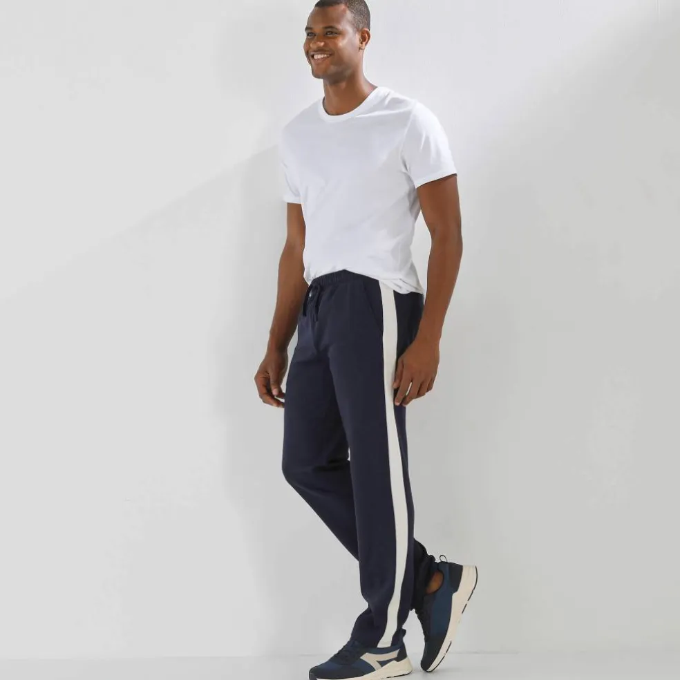 Pantalon de jogging bande côtés