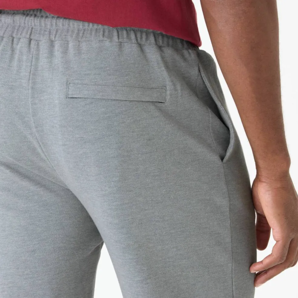 Pantalon de jogging en piqué de coton