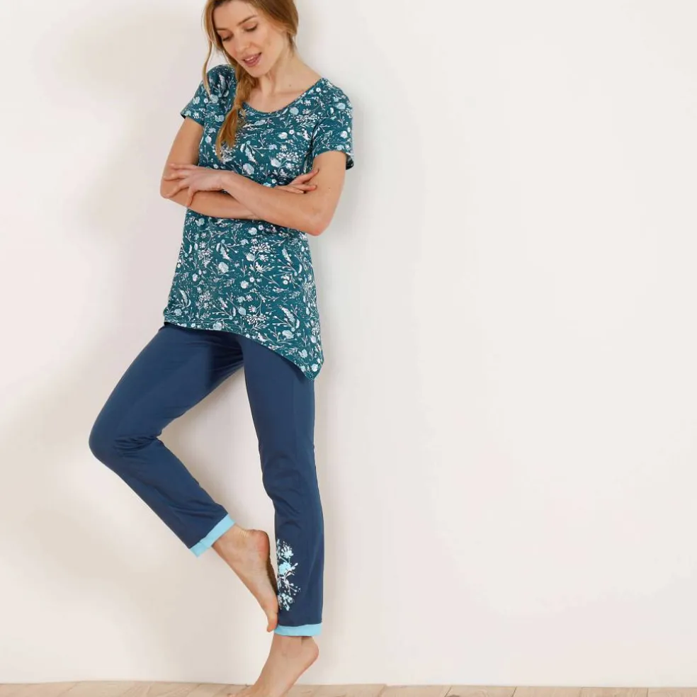 Pantalon de pyjama – uni marine