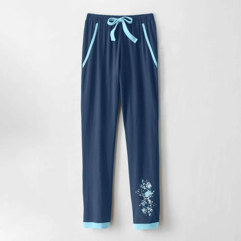 Pantalon de pyjama – uni marine