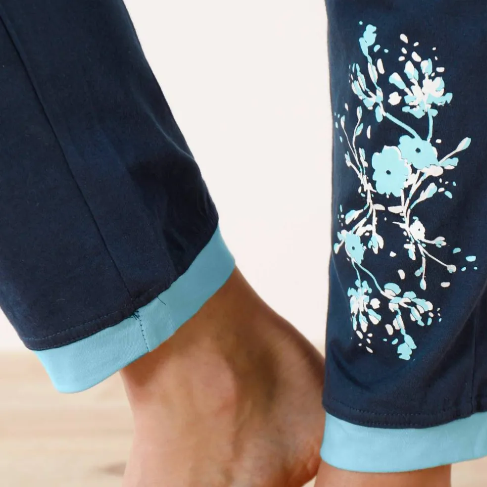 Pantalon de pyjama – uni marine