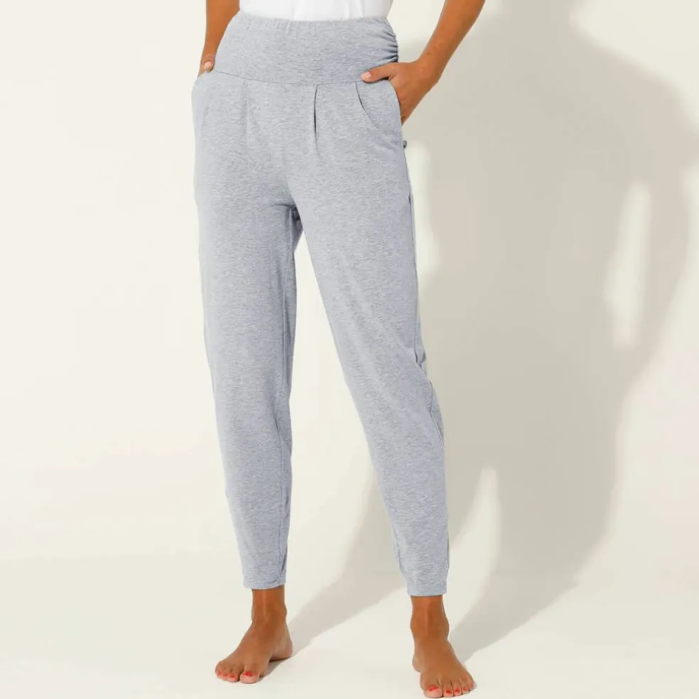 Pantalon de yoga en maille, coupe ultra confort