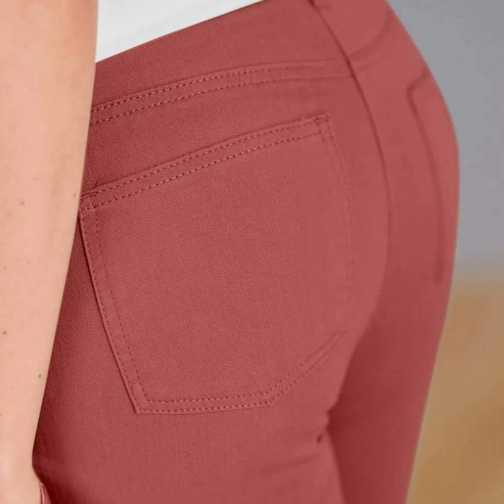 Pantalon droit gainant - petite stature entrej. 75 cm