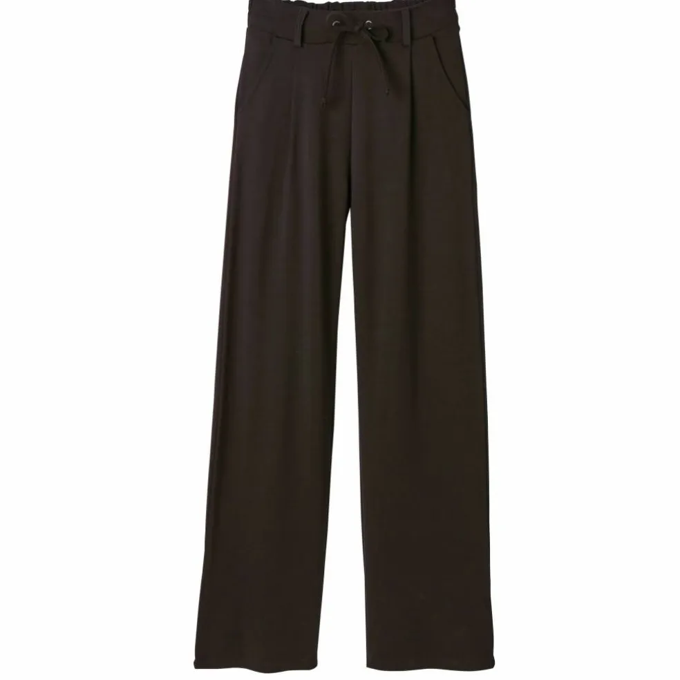 Pantalon droit, maille milano
