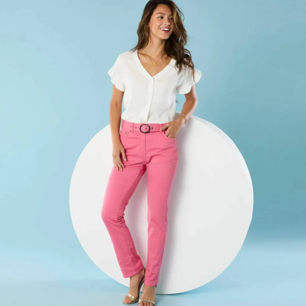 Pantalon droit, Spécial Petites