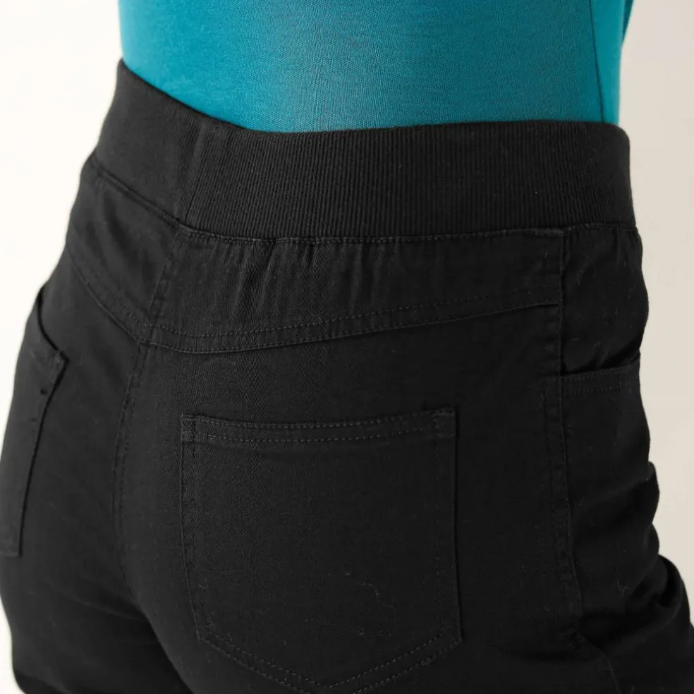 Pantalon droit "ultra confort" taille élastiquée