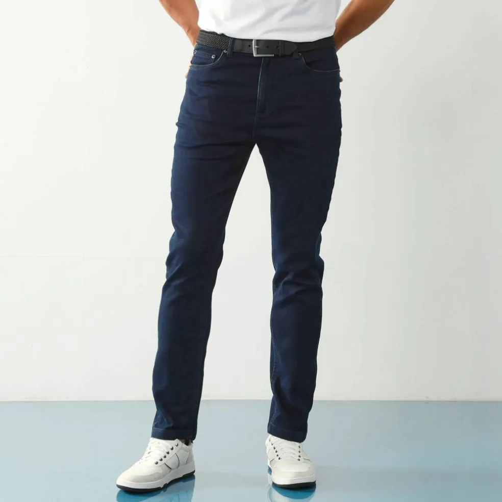 Pantalon effet jean denim léger ultra stretch - L30