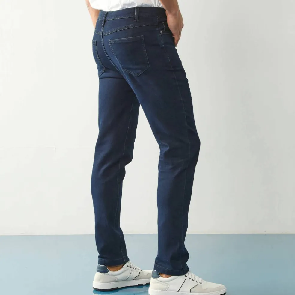 Pantalon effet jean denim léger ultra stretch - L28