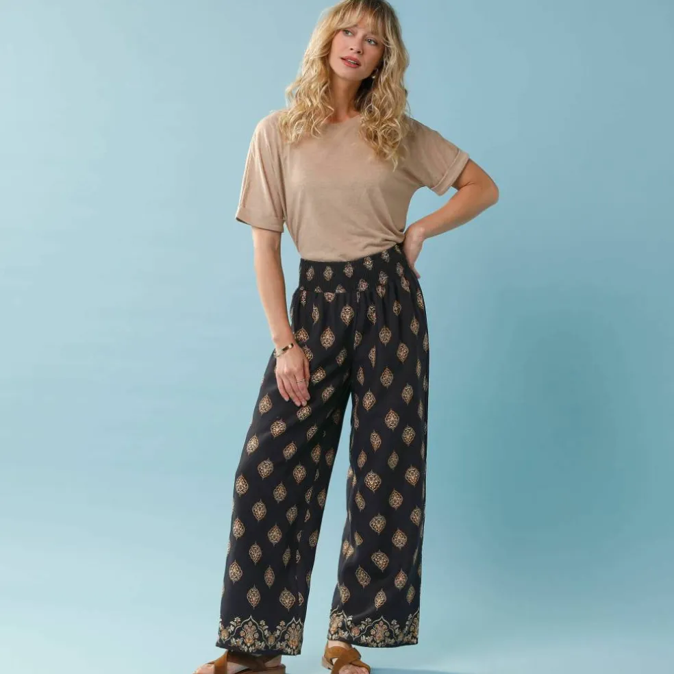 Pantalon imprimé Spécial Petite fluide