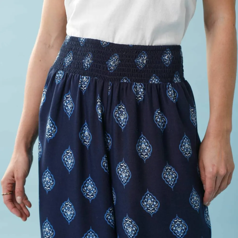 Pantalon imprimé Spécial Petite fluide