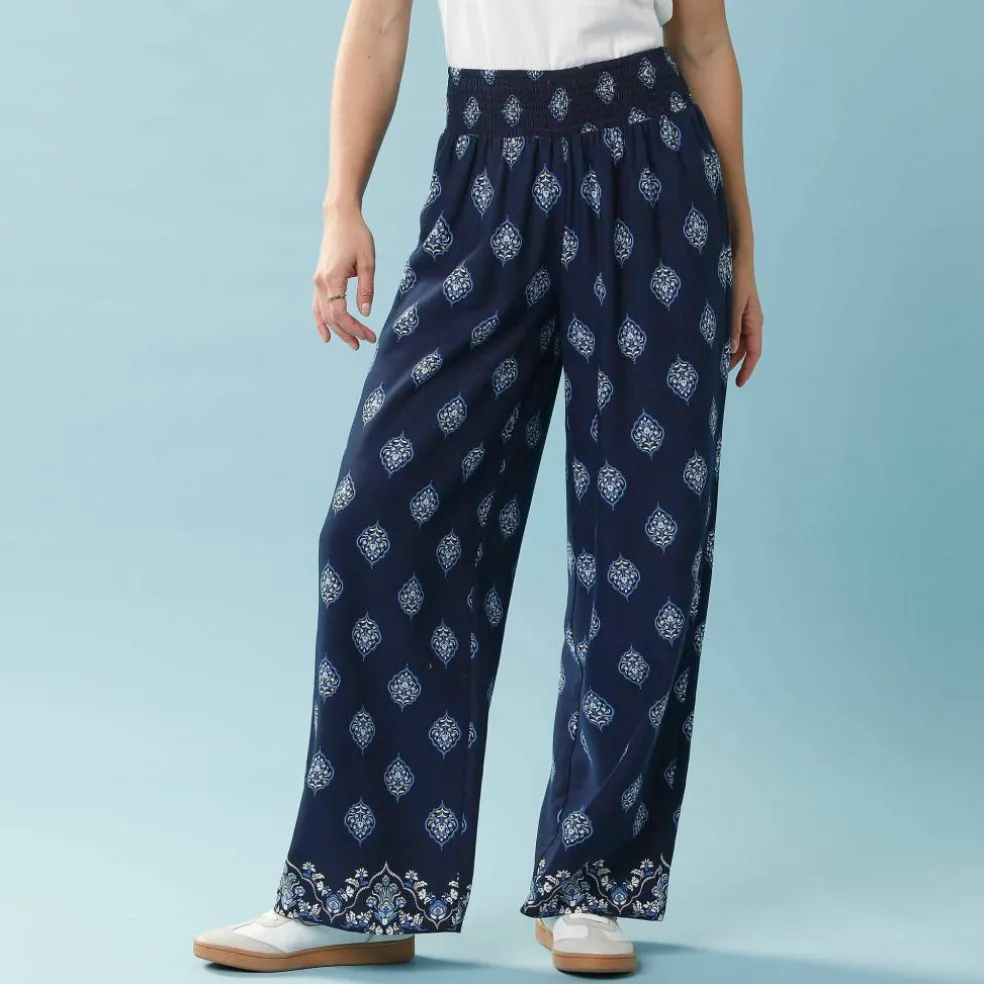 Pantalon imprimé Spécial Petite fluide
