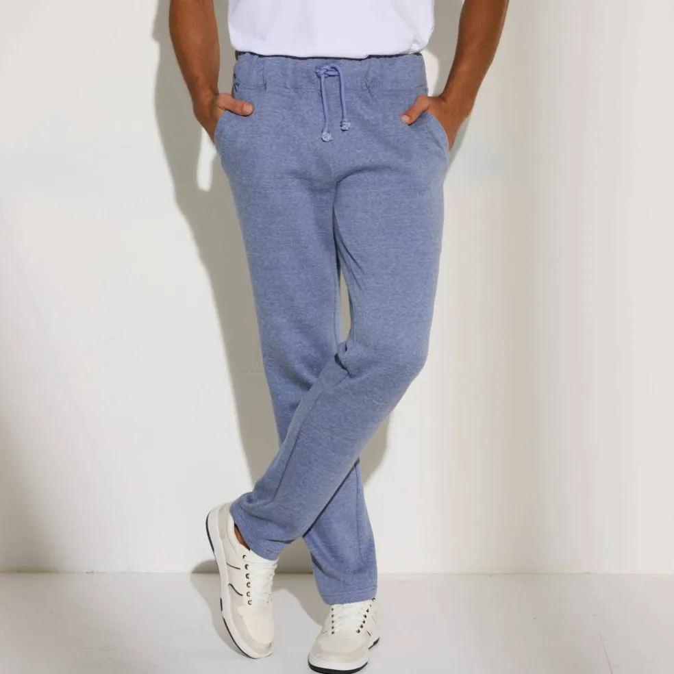 Pantalon jogging molleton bas droits