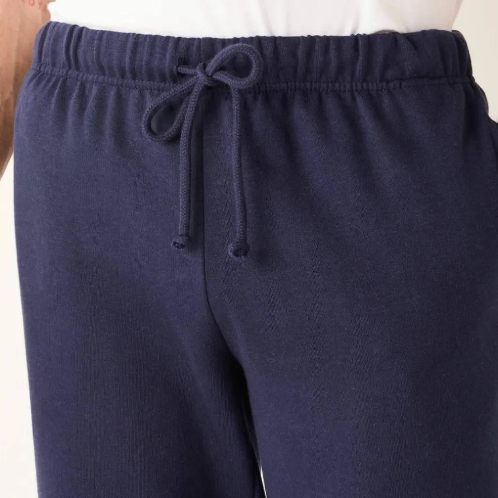 Pantalon jogging molleton bas élastiqué