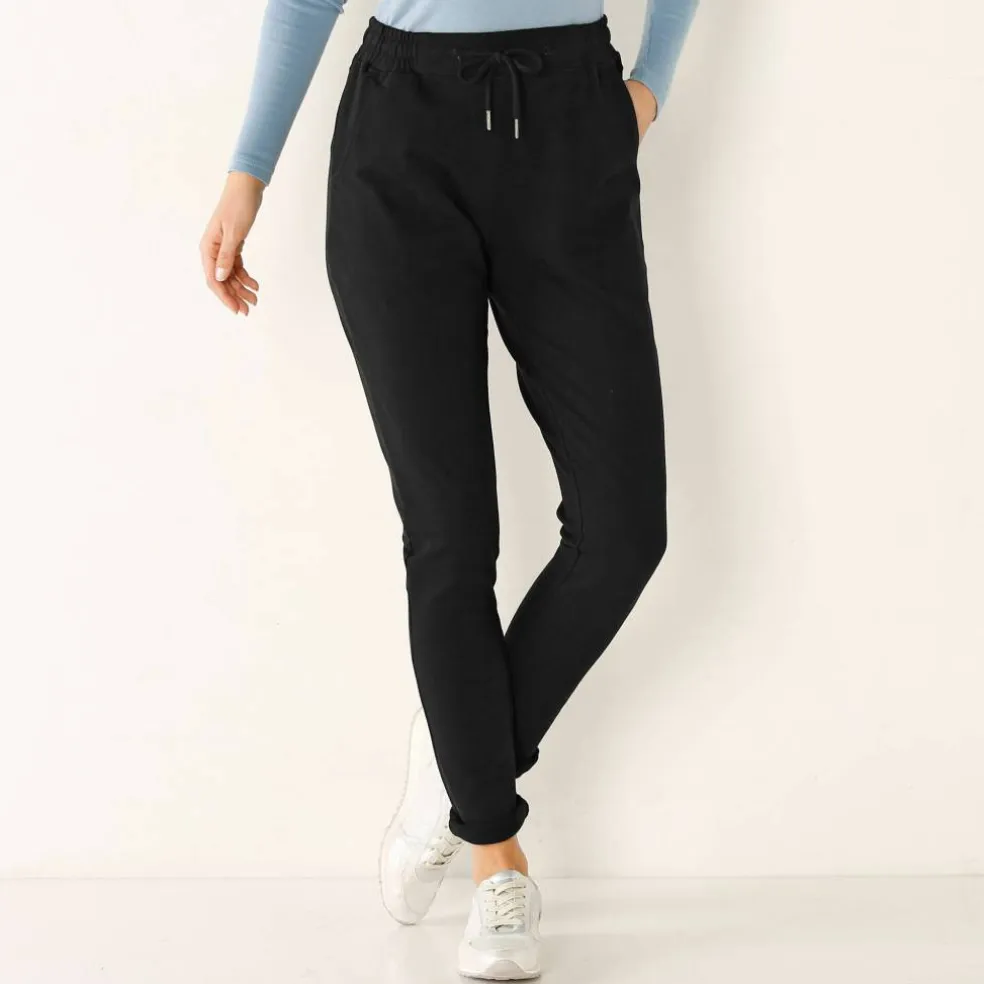 Pantalon jogpant ceinture élastiquée molleton