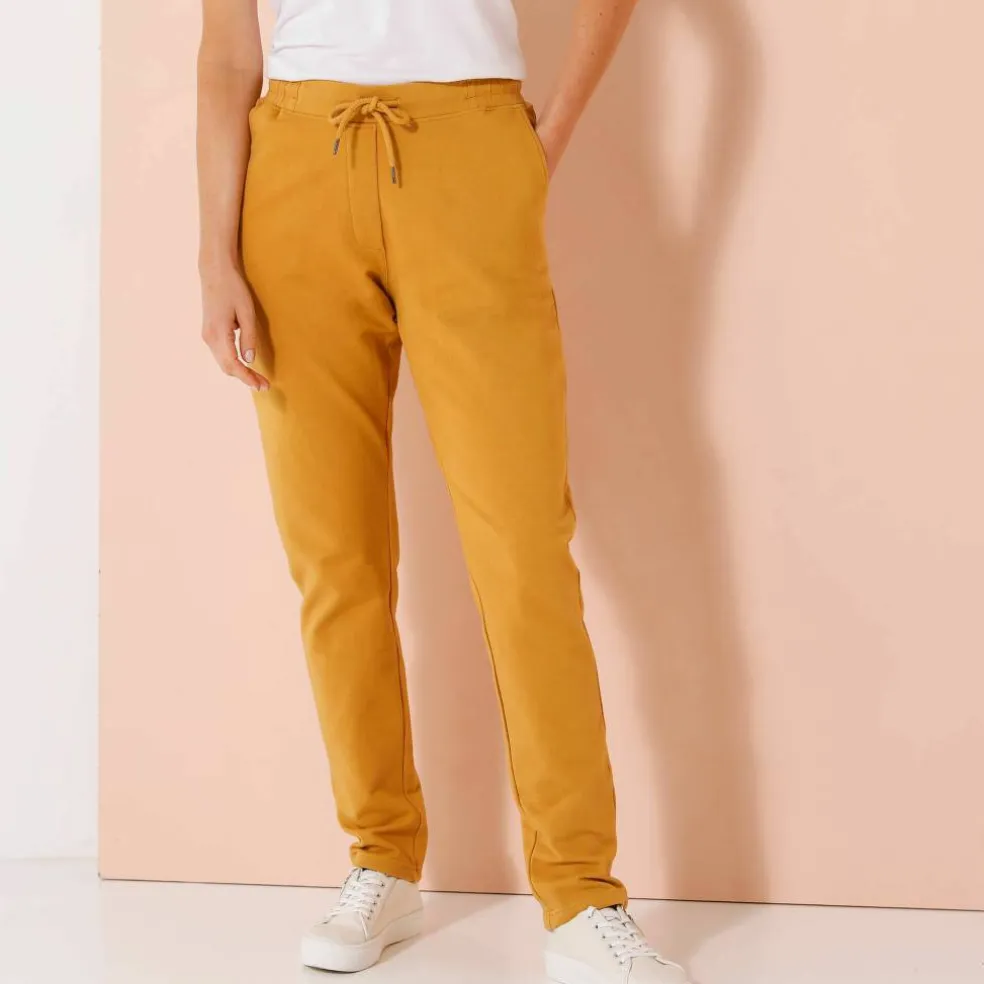 Pantalon jogpant ceinture élastiquée molleton