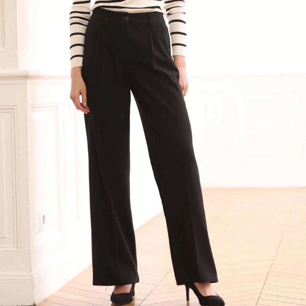 Pantalon large fluide