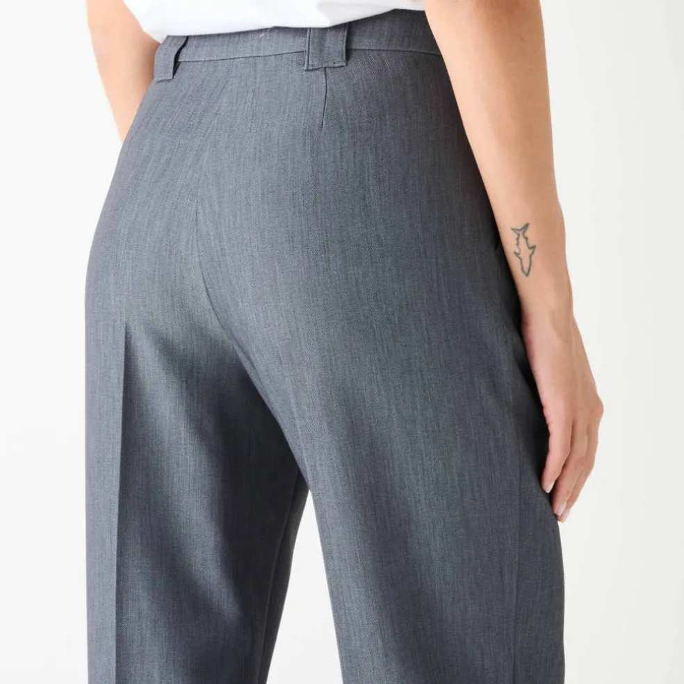 Pantalon large, fluide